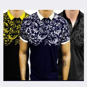 Pack of Three Polo Style T-shirt