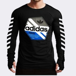 Stripped Sleeves T-shirt Black